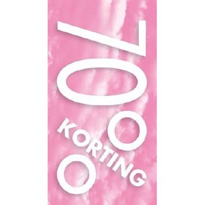 Klika - Thème ticket de vitrine 70% DE RÉDUCTION taille 50x94cm