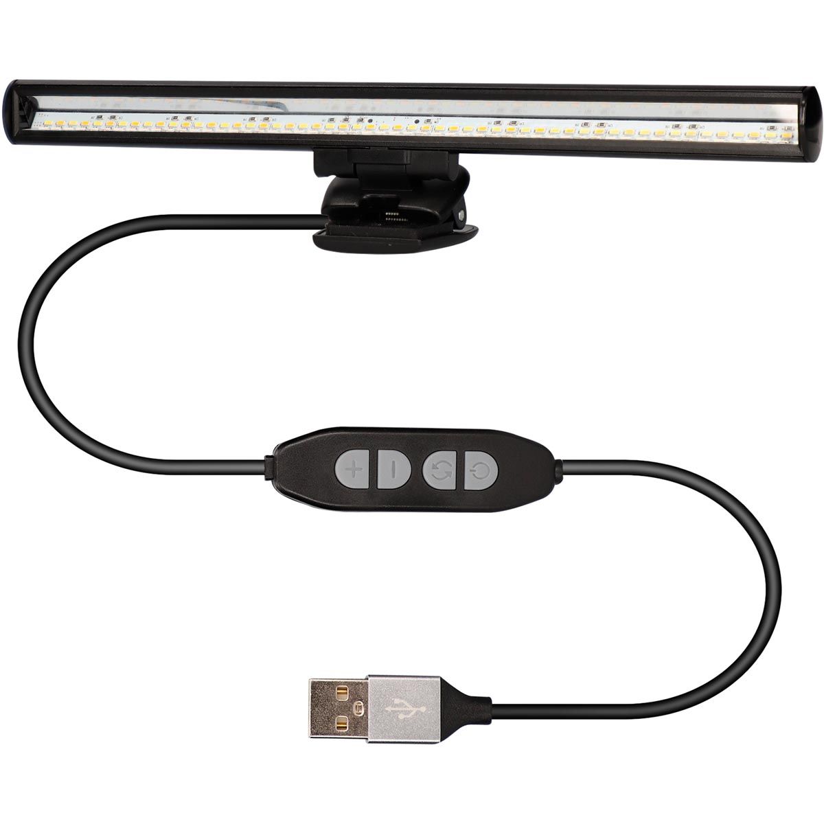 Ksix - leeslamp, USB-voeding, met bevestigingsklem