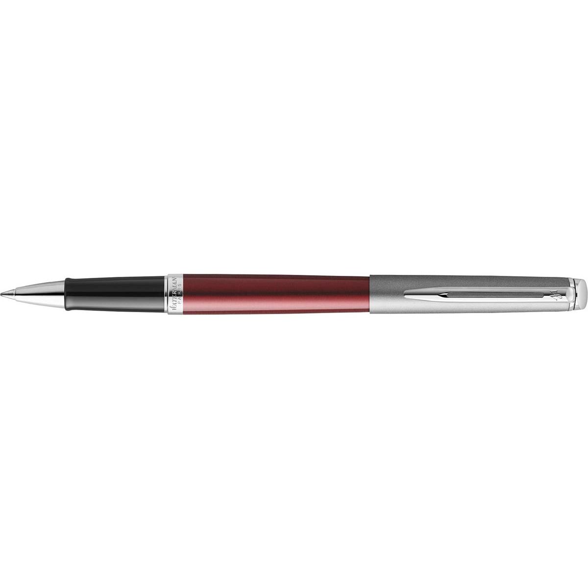 Waterman - Hémisphère Farbroller mit feiner Spitze, in Geschenkbox, Mattrot CT