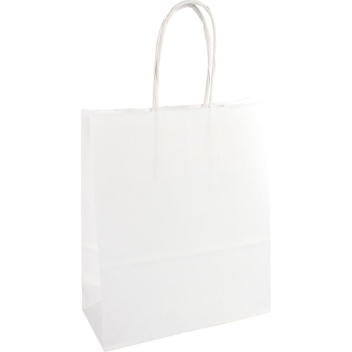 Klika - Papieren zak, ft 32 x 12 x 41 cm, wit