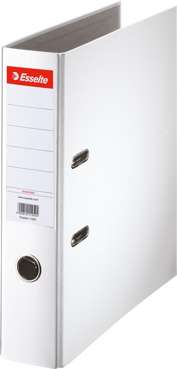Esselte - Essentials ordner, rug van 7,5 cm, wit