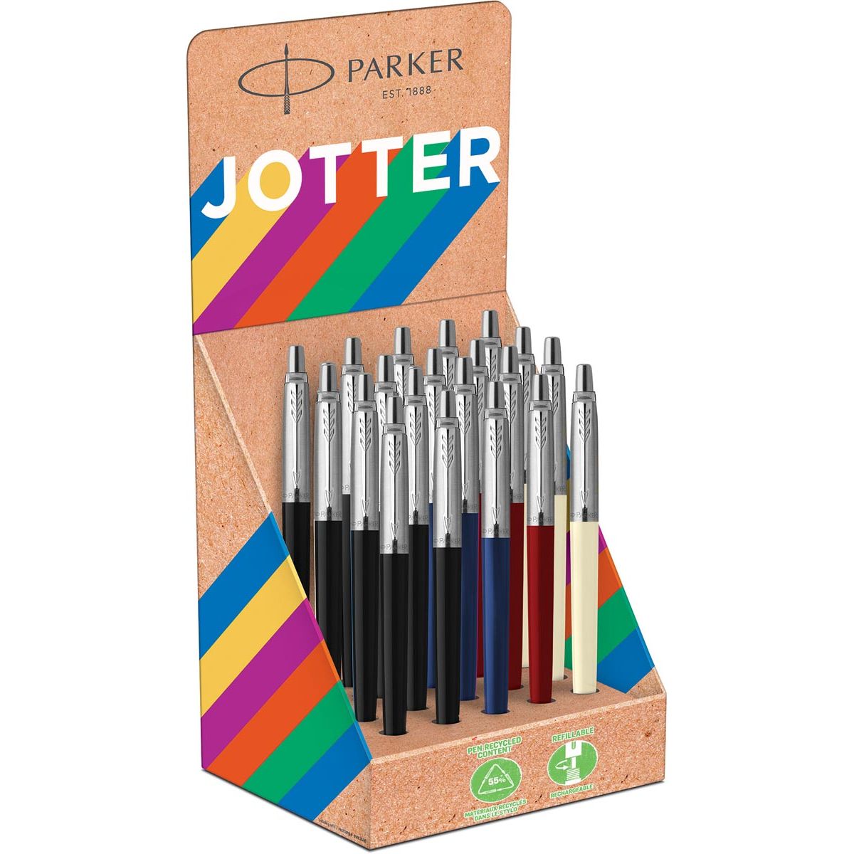 Parker - Jotter Basic balpen,assorti