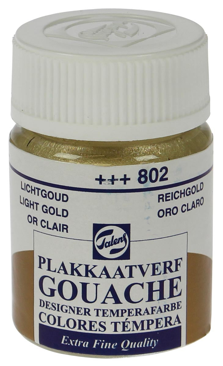 Talens - Plaque Vef Extra Fine Flacon 16 ml, or clair