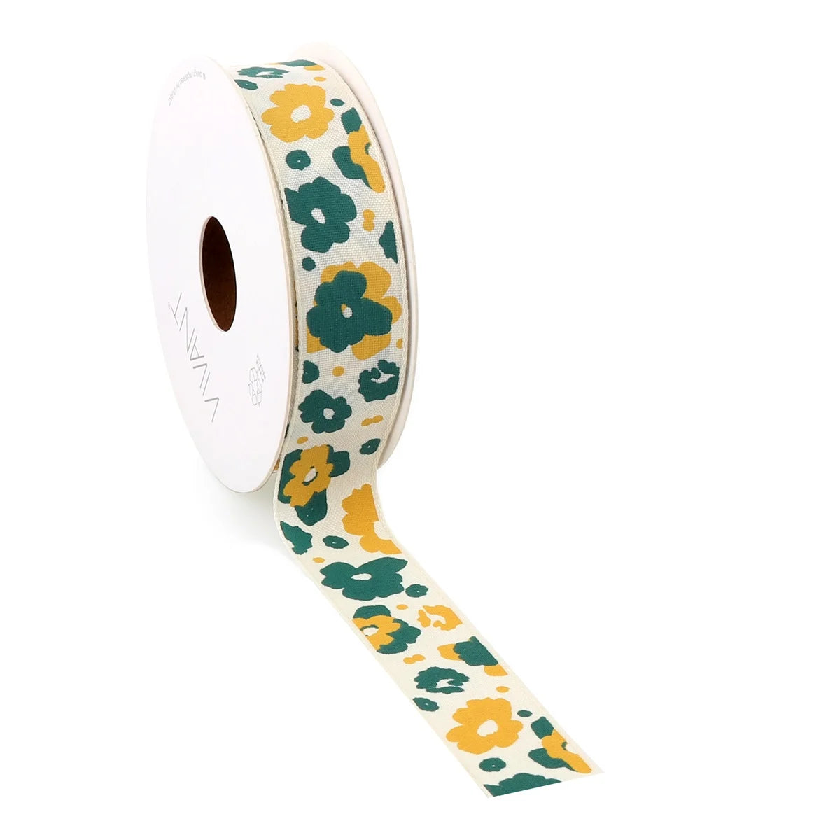 Lint MEKKO ribbon groen 25mm x 10m