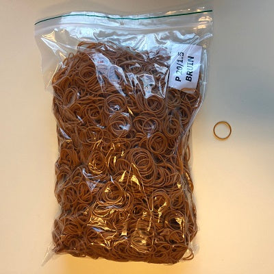 Klika - Elastiekjes breed 1,5mm nr.8 pak 1kg