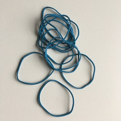 Klika - Elastiekjes breed 1,5mm nr.16 blauw100g