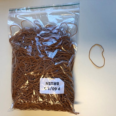 Klika - Elastiekjes breed 1,5mm nr.22 pak 1kg