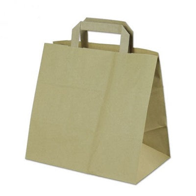 Klika - Sacs de transport kraft marron 26/17x25 400 pcs