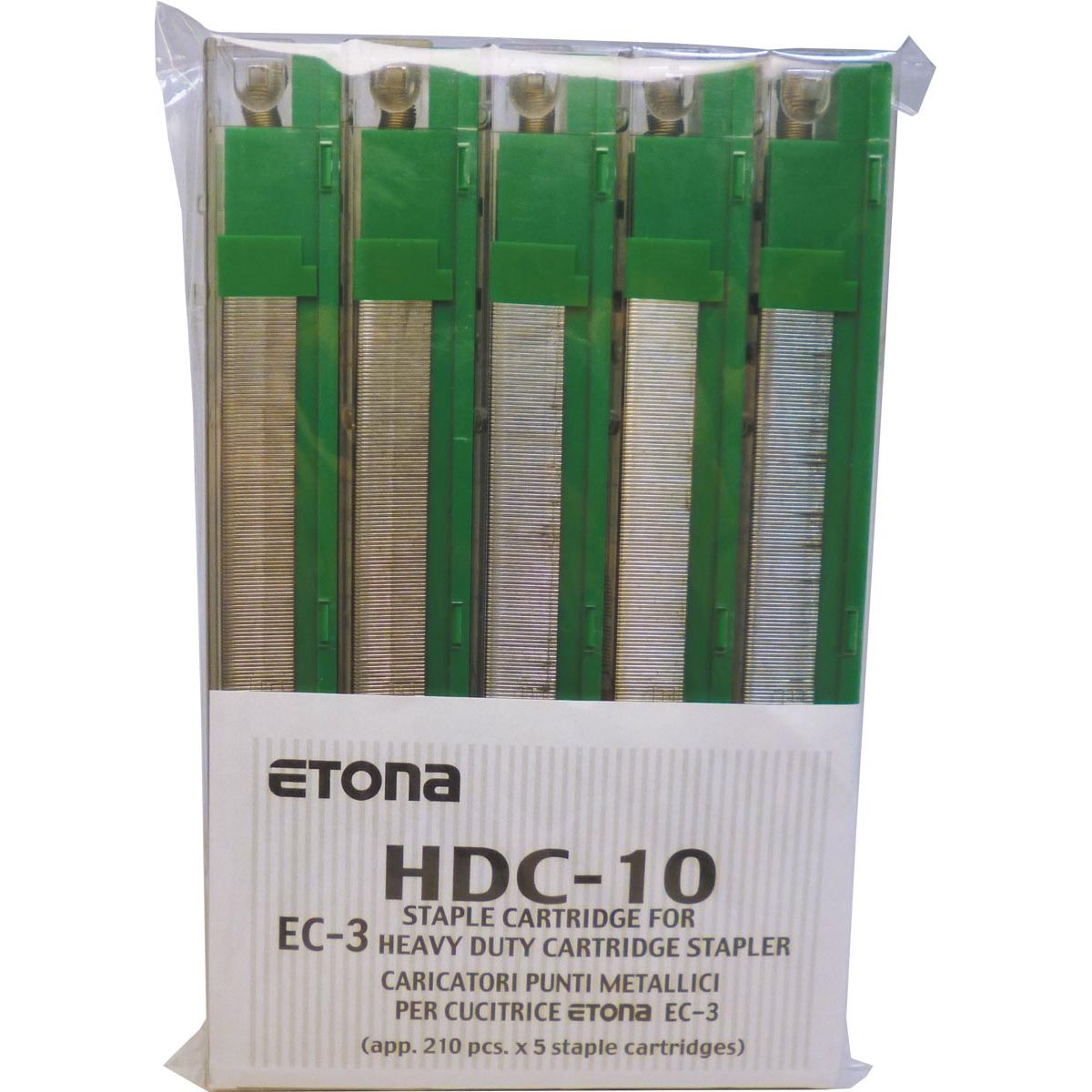 Etona - cartouche d'agrafes pour EC-3, capacité 41 55 feuilles, paquet de 5