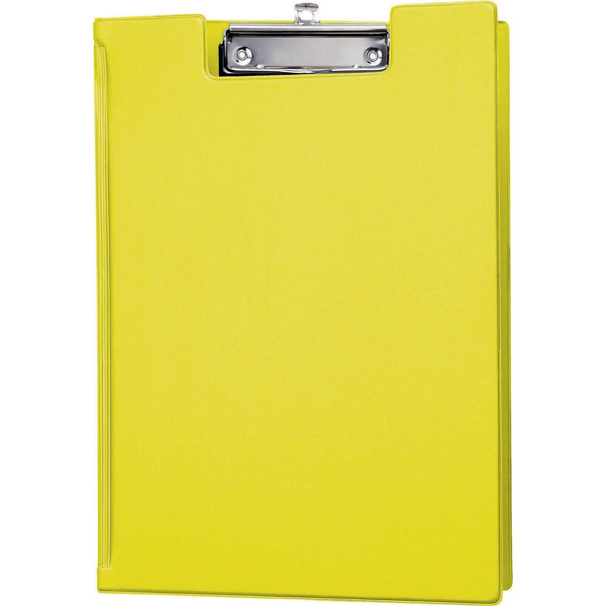 Maul - dossier presse-papiers avec insert intérieur A4 portrait jaune