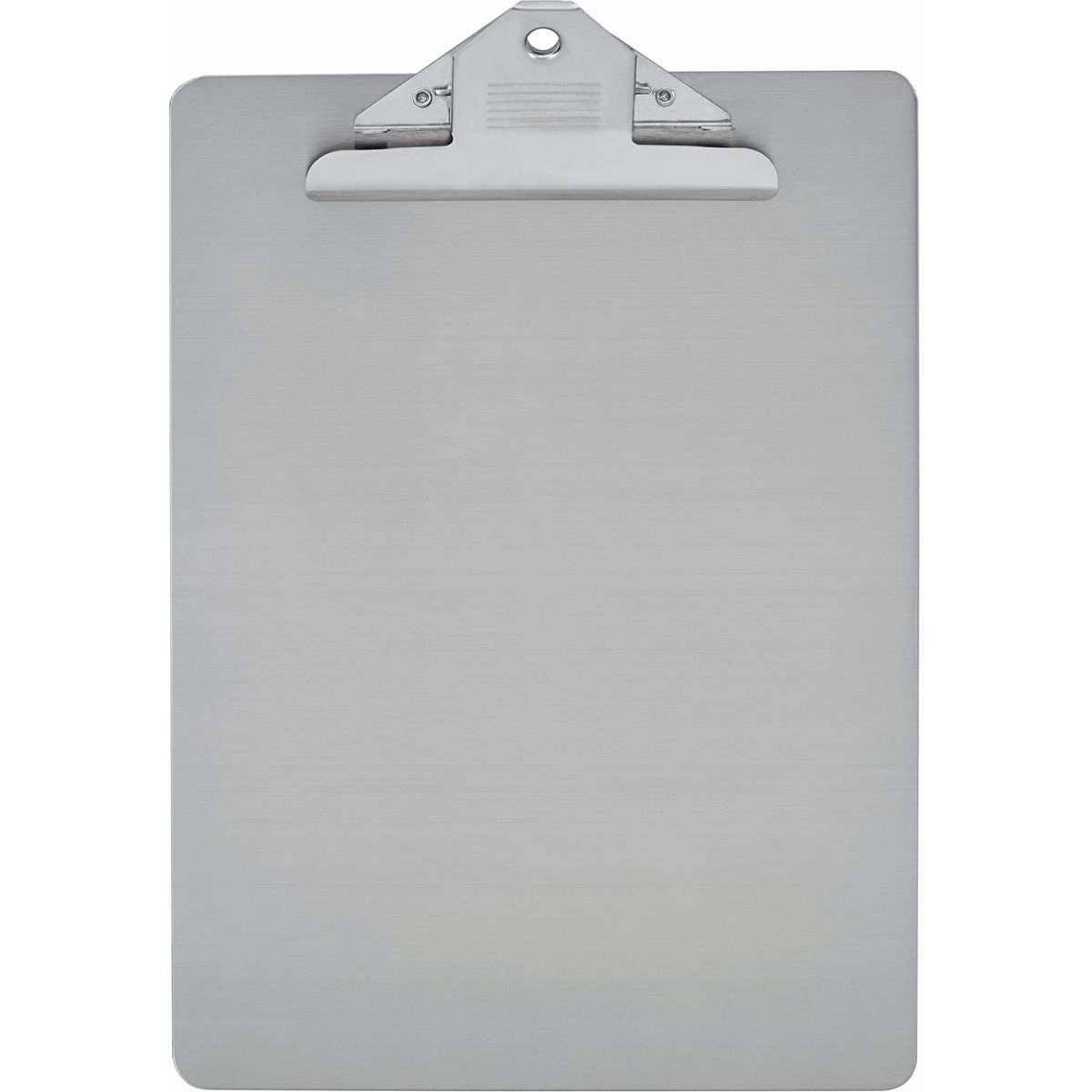 MAUL - Presse-papiers A4 avec pince sur pied et planche en acier inoxydable