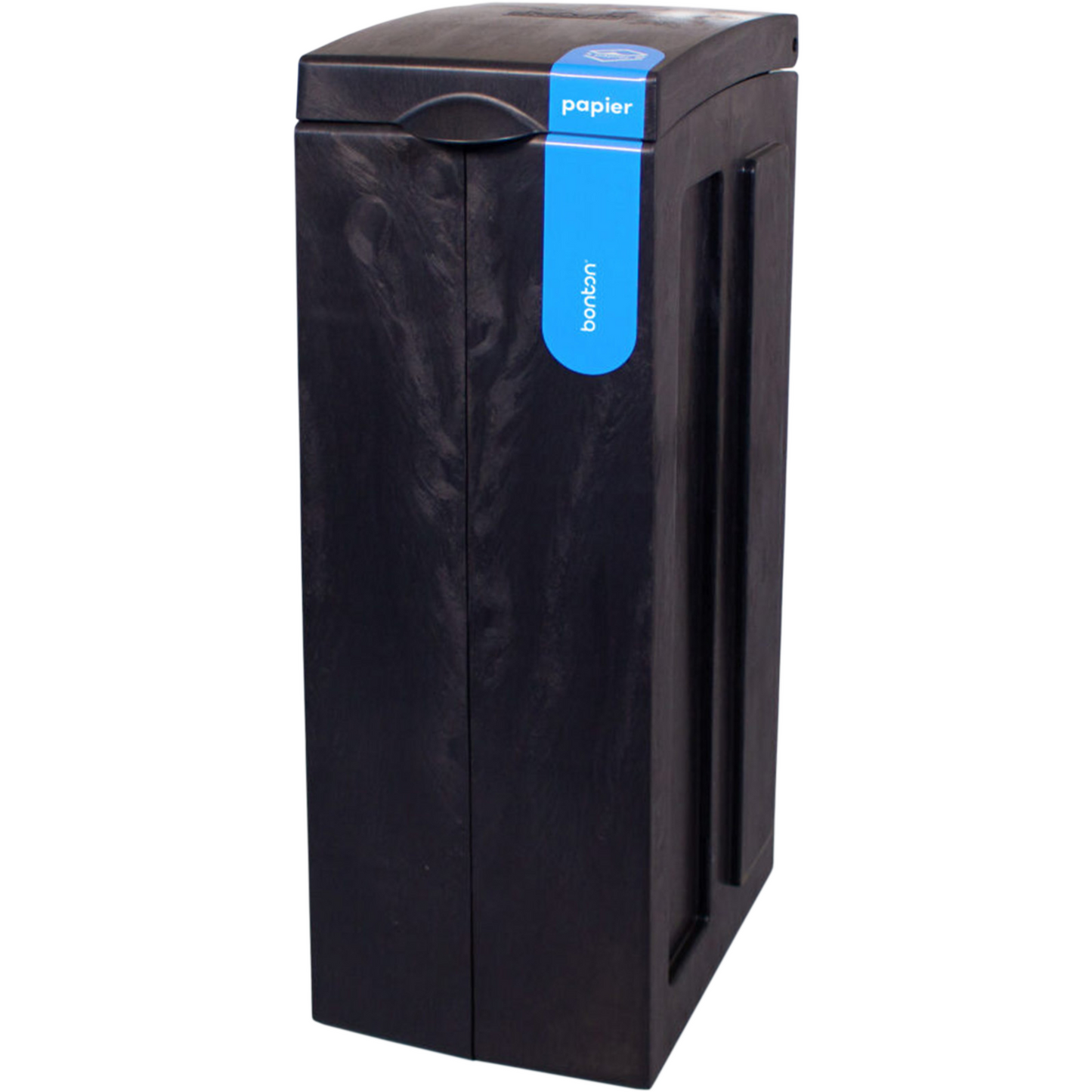BonTon - | Afvalbak | original | Papier | gerecycled PP | 70l | 77.1x28x43cm | grijs | 1 stuks