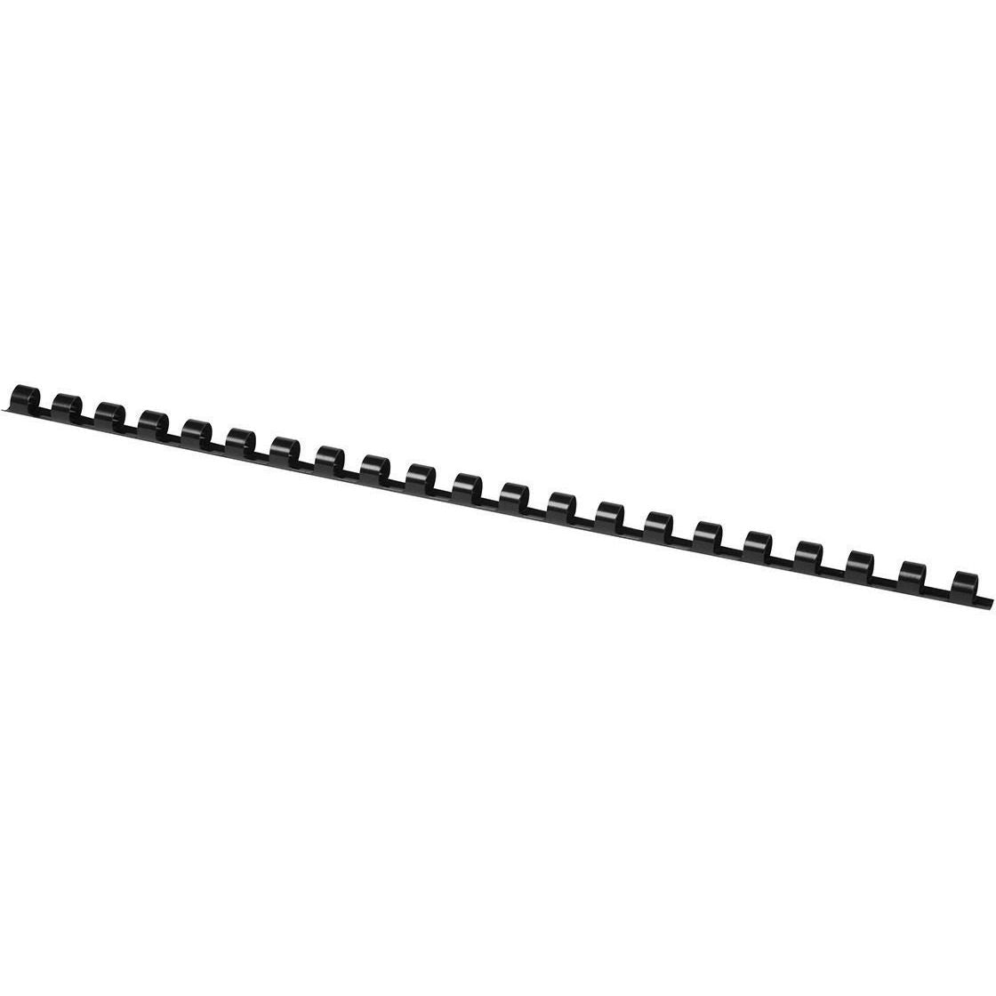OFFICE products - bindruggen, pak van 100 stuks, 8 mm, zwart