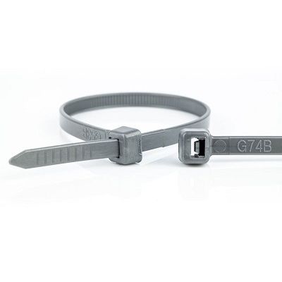 Klika - Cable-ties 100x2.5 mm grijs 100st
