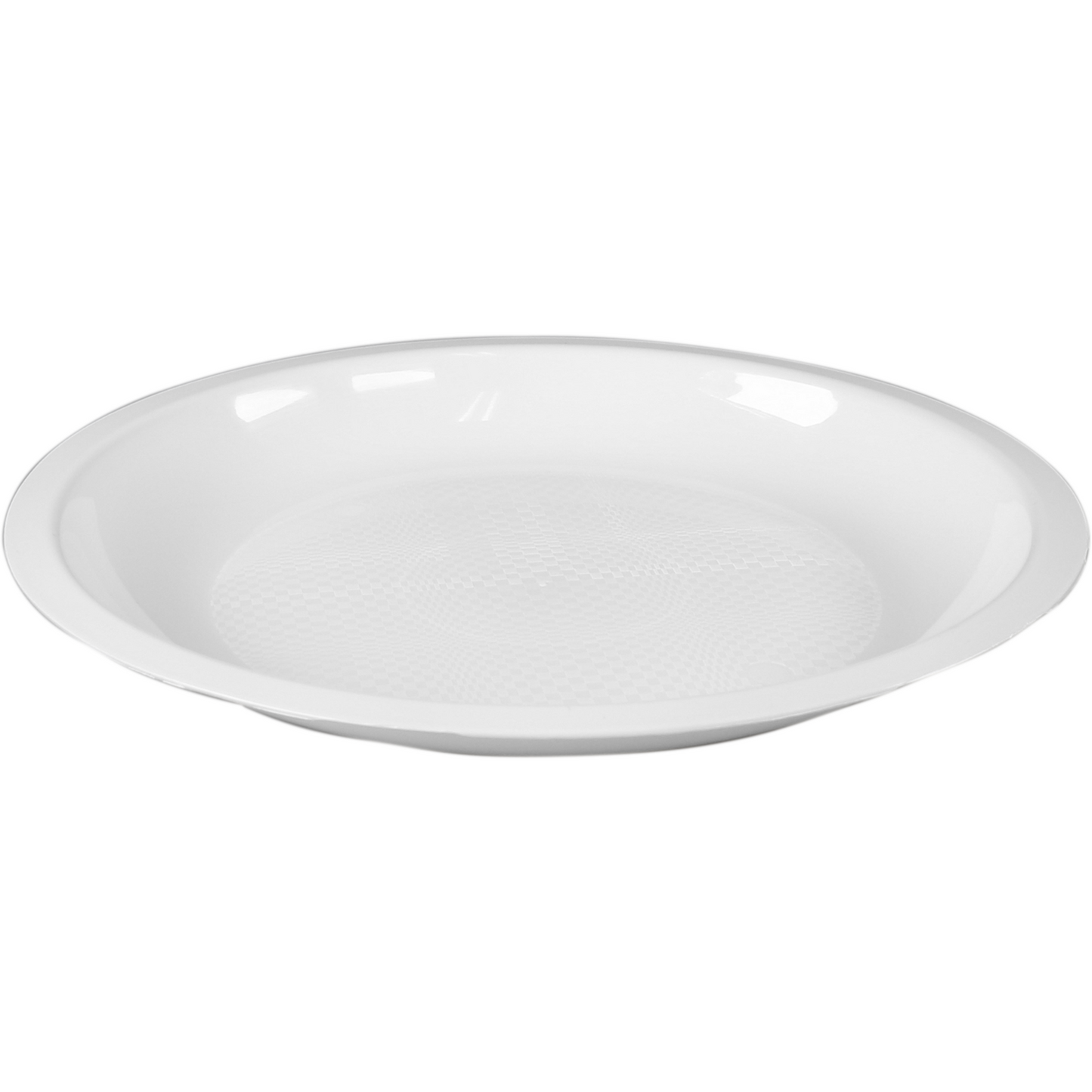 Goldplast - Bord | Use reuse | reusable | rond | 1-vaks | pP | Ø22cm | wit | 600 stuks