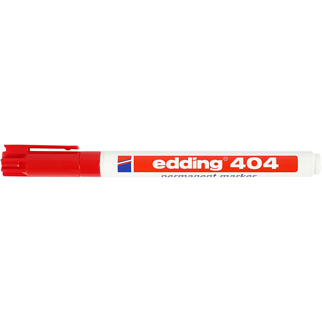 Edding - Feutre 404 rond 0,75mm rouge