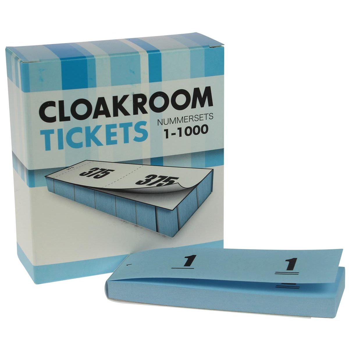 Klika - Nummer-/ garderobeblokken blauw