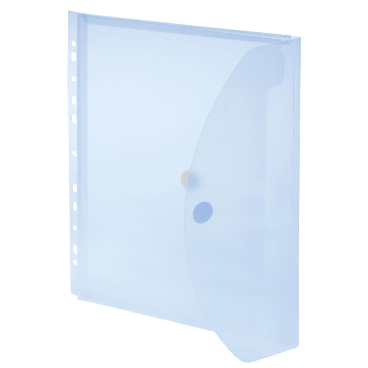 Foldersys - geperforeerde showtas A4, blauw