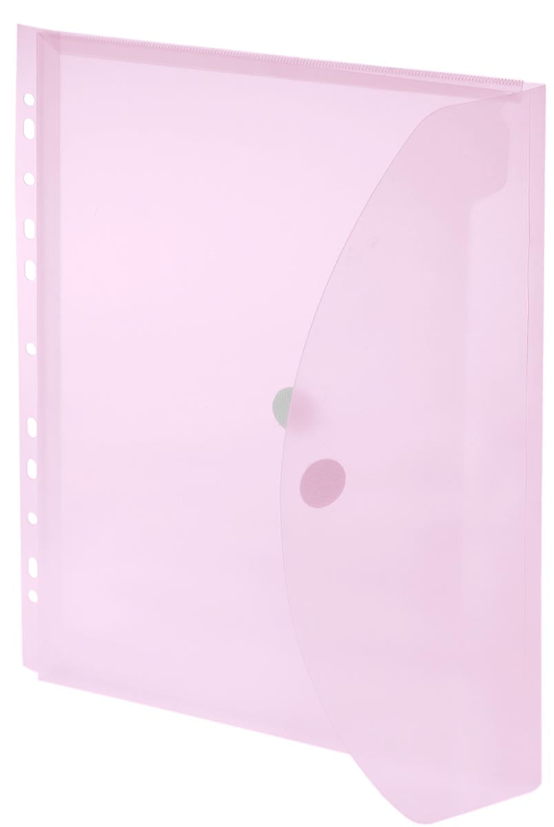 Foldersys - geperforeerde showtas A4, rood