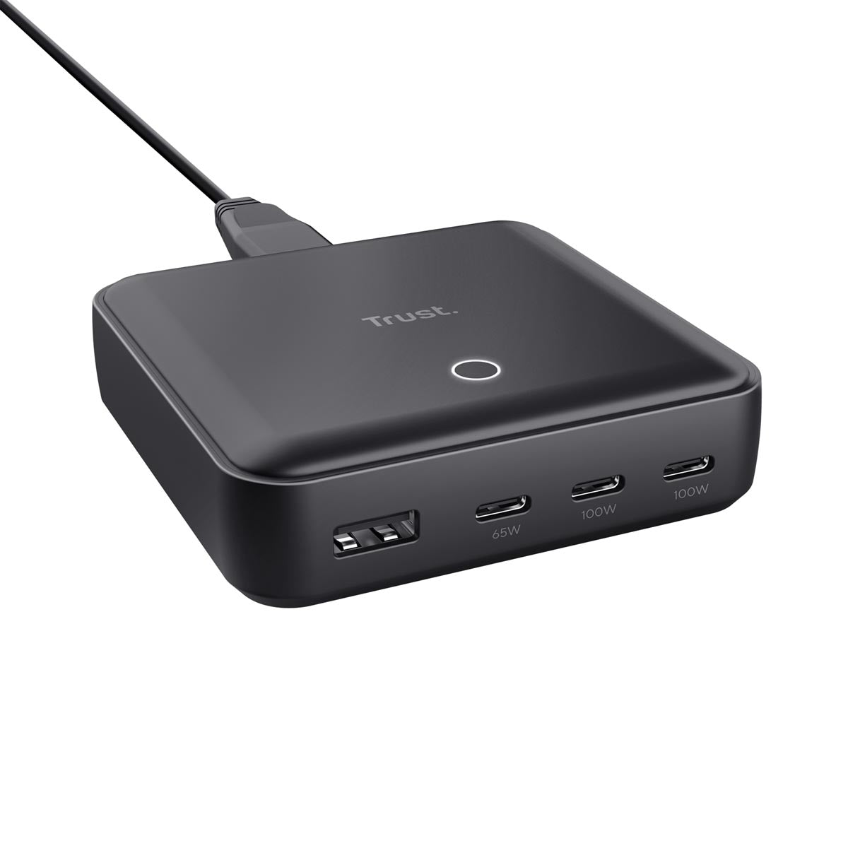 Trust - Chargeur de bureau Maxo, 4 ports, 100 W