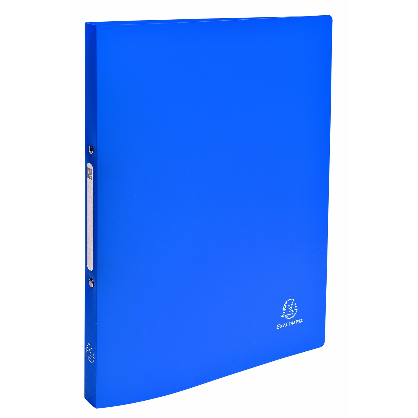 Exacompta - Classeur A4 2 anneaux O-mech 15mm PP bleu