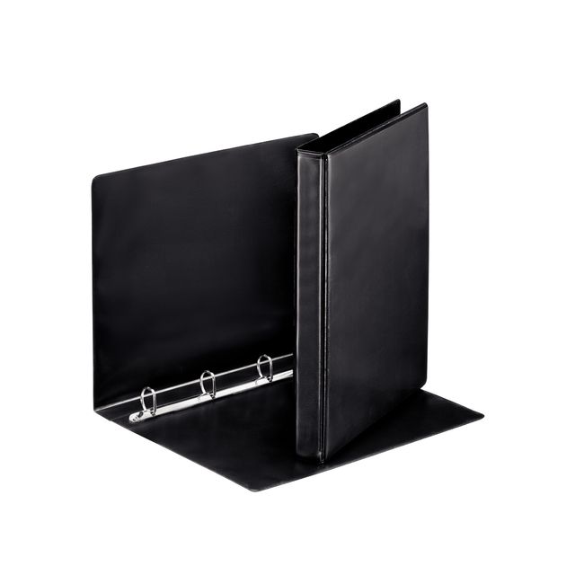 Esselte - Presentatieringband Essentials panorama A4 4-rings D-mechaniek 30mm zwart