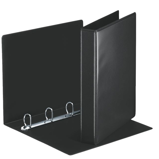 Esselte - Panorama Ring Binders 4 x 30 mm Black ringband A4 Zwart