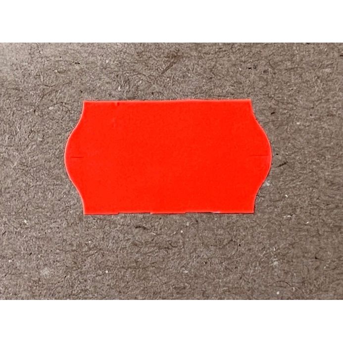 Klika - Etiket 2212 fluor rood afneembaar 63.000