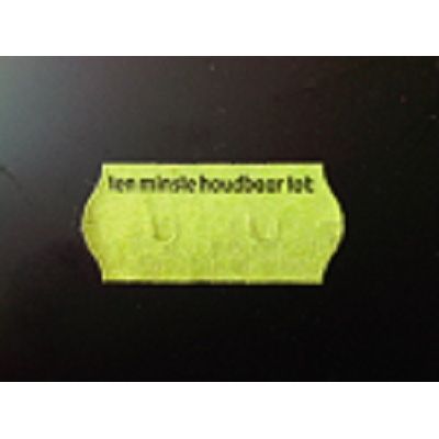 Klika - Etiquette 2612 vert perm 2 fentes Au moins h