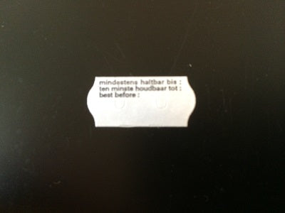 Klika - Etiket 2612 diepvries Mind.h.b/THT/Best