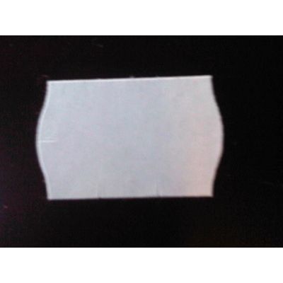 Klika - Label 2616 bord ondulé blanc semi-permanent