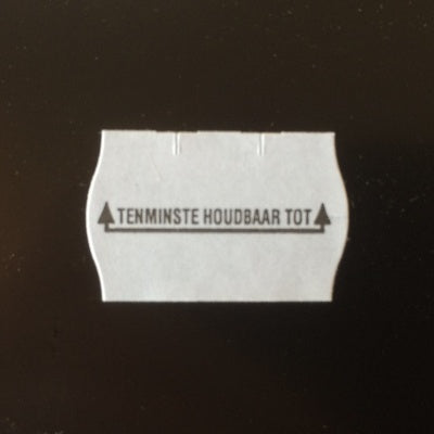 Klika - Etiket 2516 wit diepvries 2-slit THT