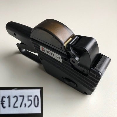 Klika - Étiquette de prix BLITZ M6 en gros caractères 999,99 €