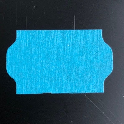Klika - Etiket 3219 blauw perm golfrand 30.000 3 stuks