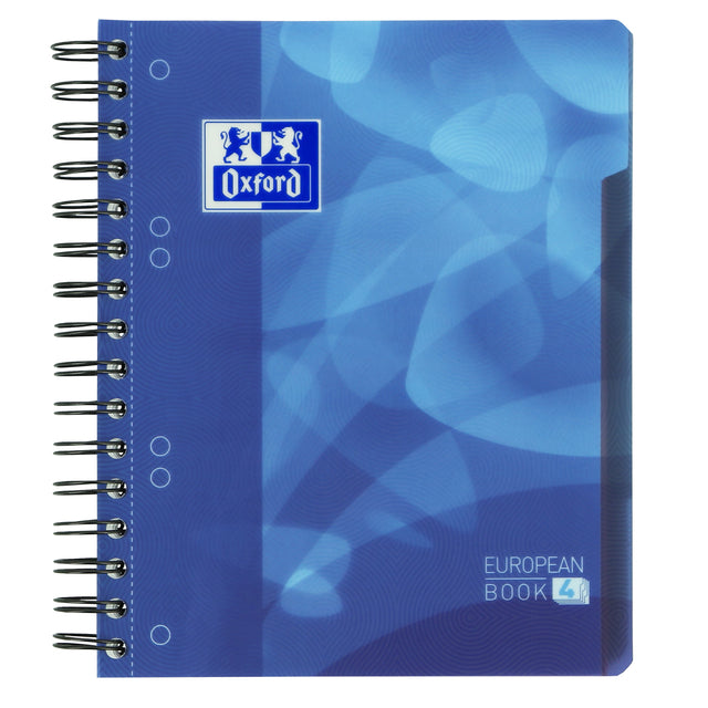 Oxford - Projectbk oxf school a5+ ln 6g 240pag 80gr blauw