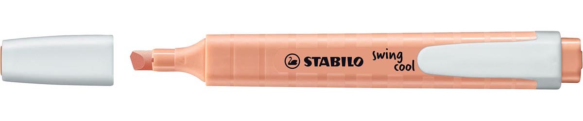 STABILO - Surligneur pastel cool Swing, pêche crémeuse