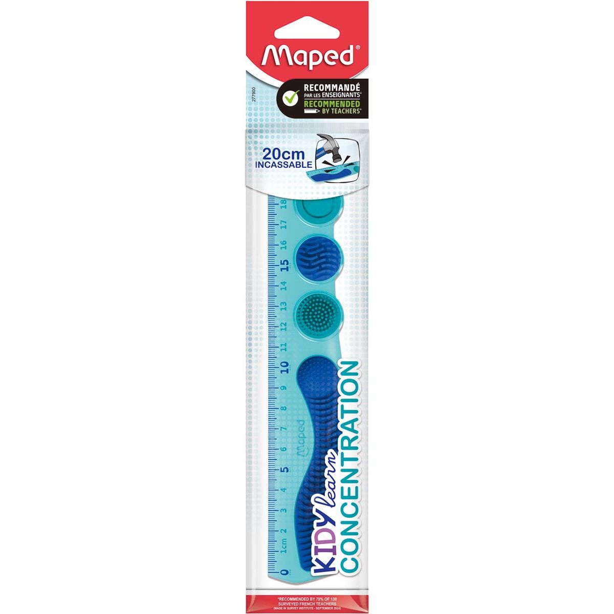 Maped - Kidy Learn lat Concentration, 20 cm, blister van 1 stuk