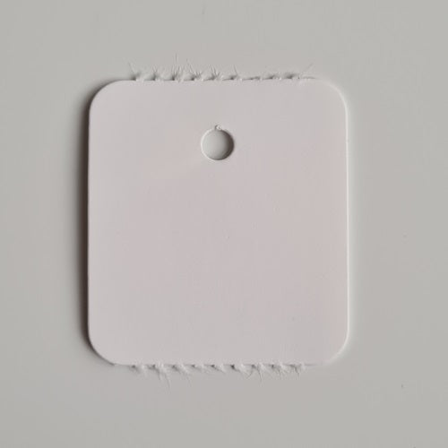 Klika - Hängeetikett auf Rolle 25x27 mm blanko 2000 Stk