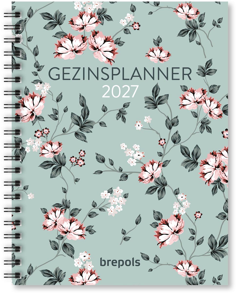 Brepols - gezinsplanner, 12 maanden, Nederlandstalig, 2027