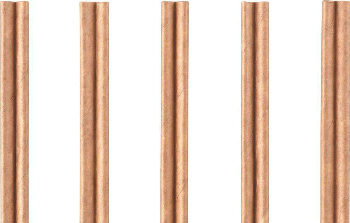 Conpax - Roerstaafje uit papier (100 % fair), 110 mm, pak van 1000 stuks