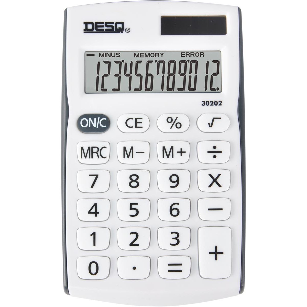 Desq - Taschenrechner Mobile 30202, weiß