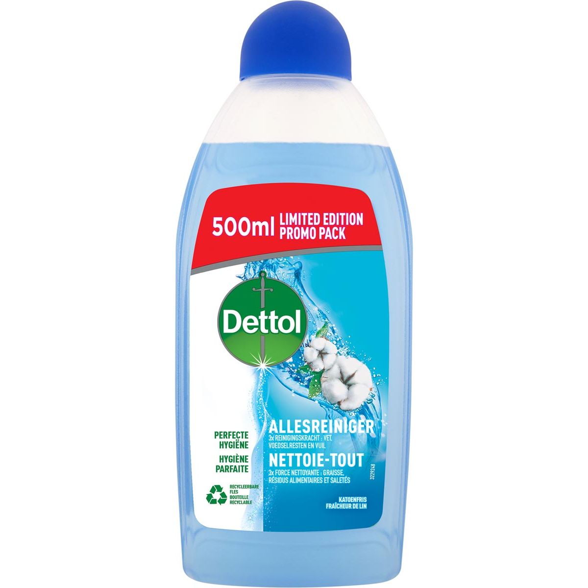 Dettol - nettoyant tout usage, Cotton Fresh, flacon de 500 ml