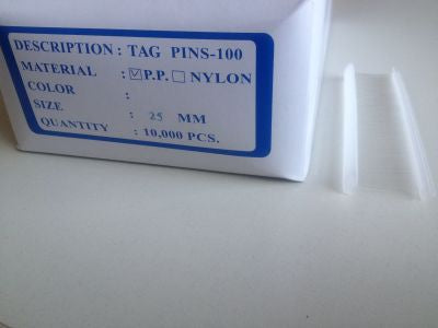 Klika - Textielpins 35mm standaard 100/clip PP