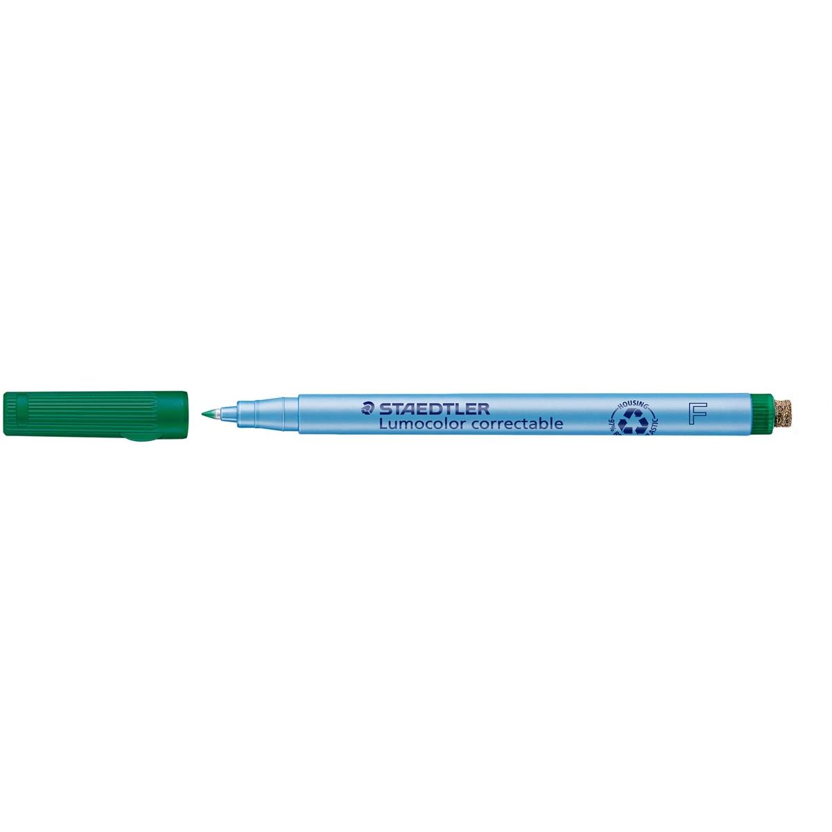 Staedtler - Lumocolor uitwisbare pen, schrijfbreedte: 0,6 mm, groen