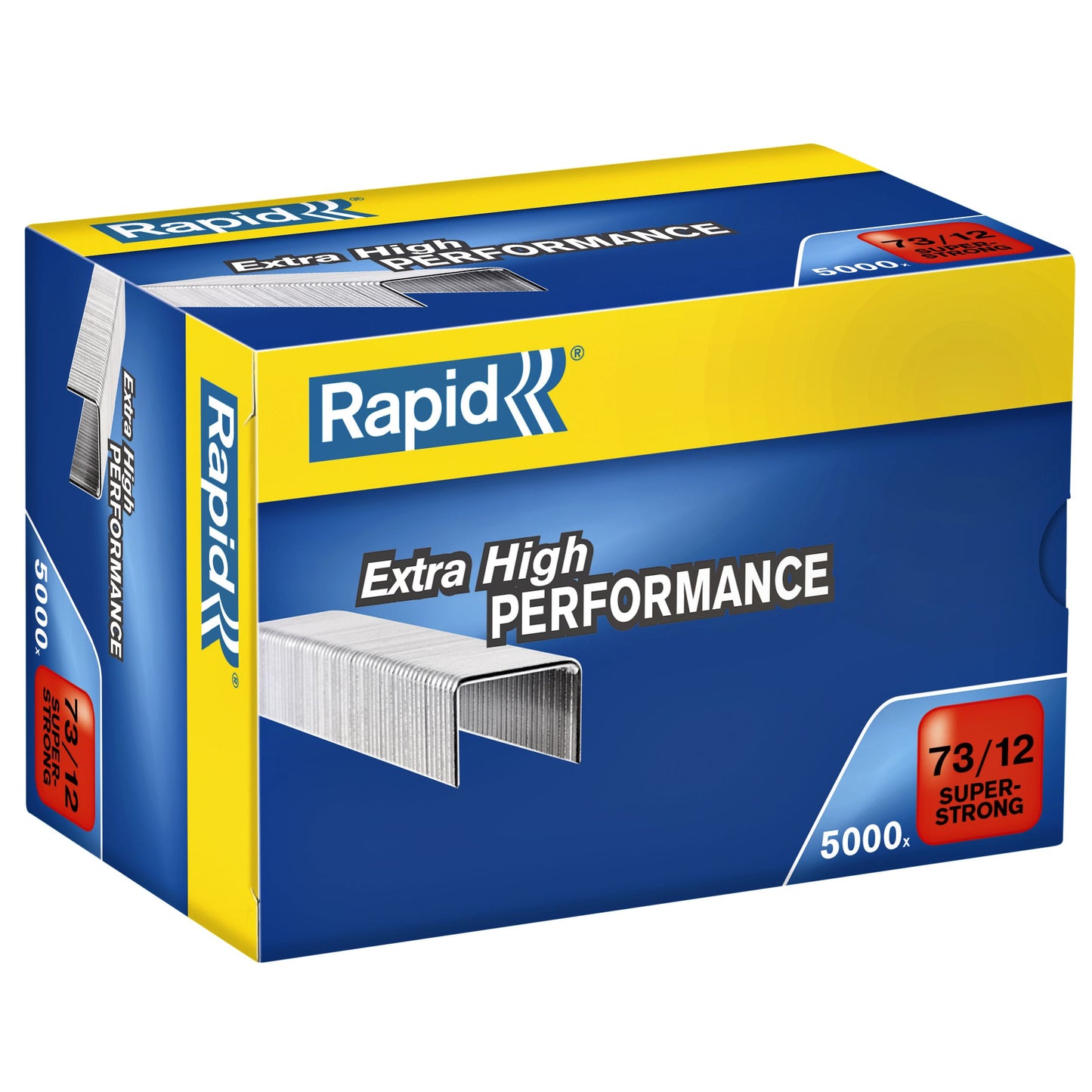 Rapid - Agrafes 73/12 galvanisées super résistantes 5000 pièces