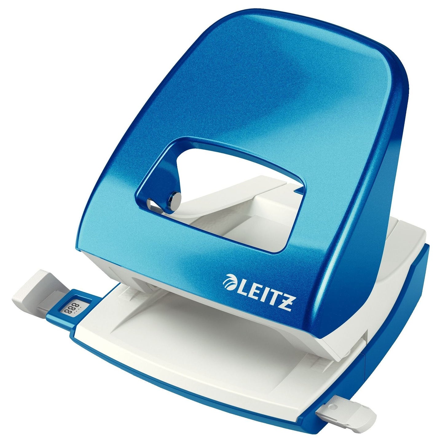 Leitz - WOW 5008 papierperforator 30 vel Blauw