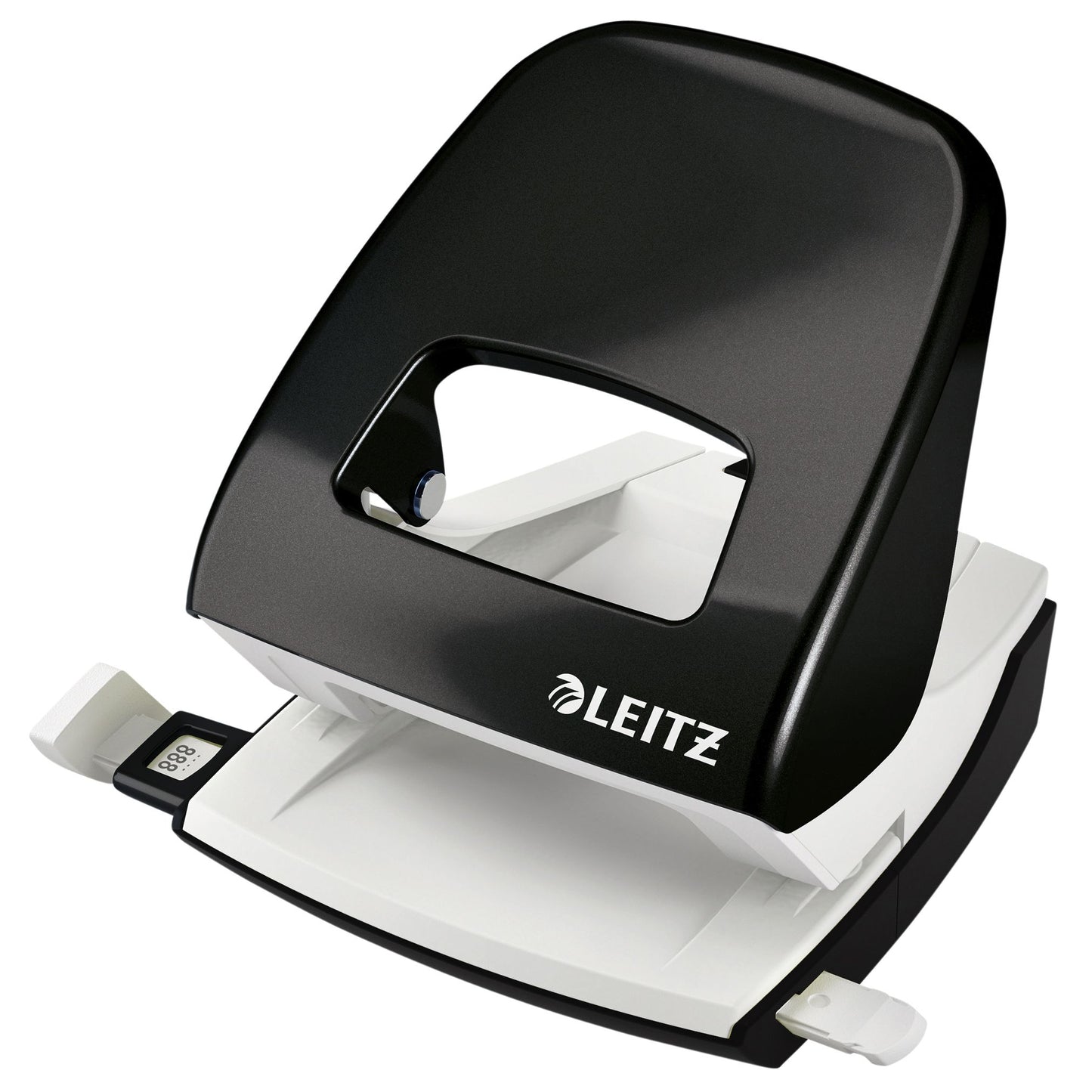 Leitz - 50081095 papierperforator 30 vel Zwart, Wit