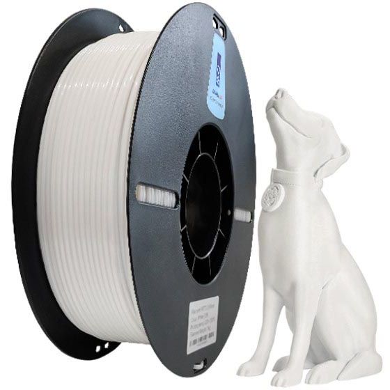 Zonder merk - 3D Filament PLA, 1 kg, 1,75 mm, wit