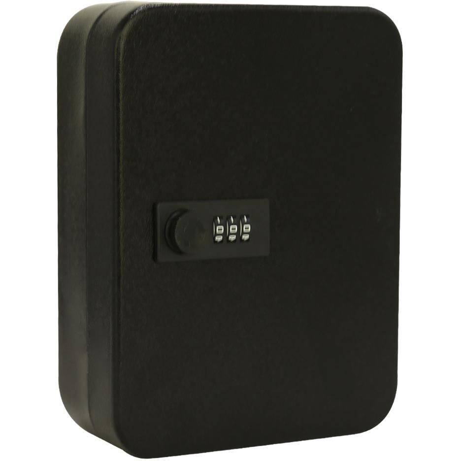 Zonder merk - Sleutelkast met combinatieslot, voor 48 sleutels, zwart