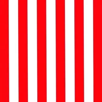 Klika - Papier cadeau Papier cadeau Rayures rouges sur blanc brillant 50 cm